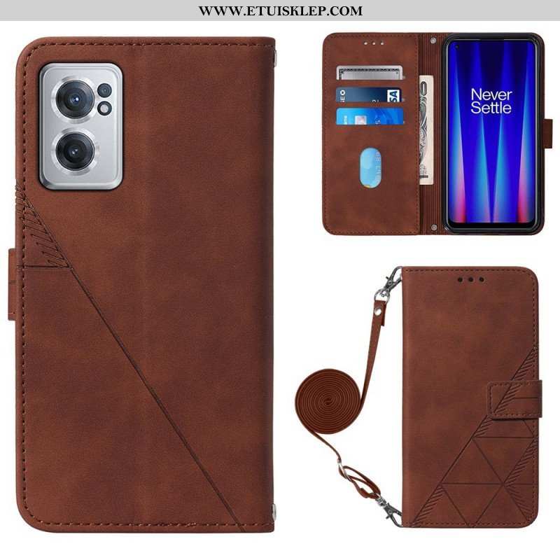 Etui Folio do OnePlus Nord CE 2 5G Torebka Yb Imecrinting